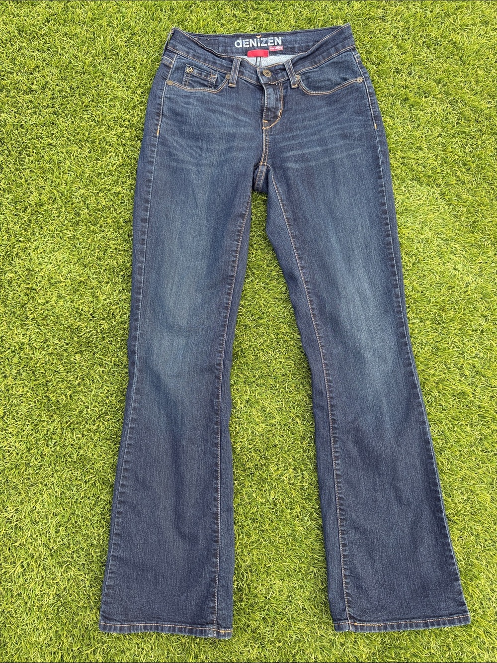 Denizen from Levi's Women's Dark Blue Flare Jeans